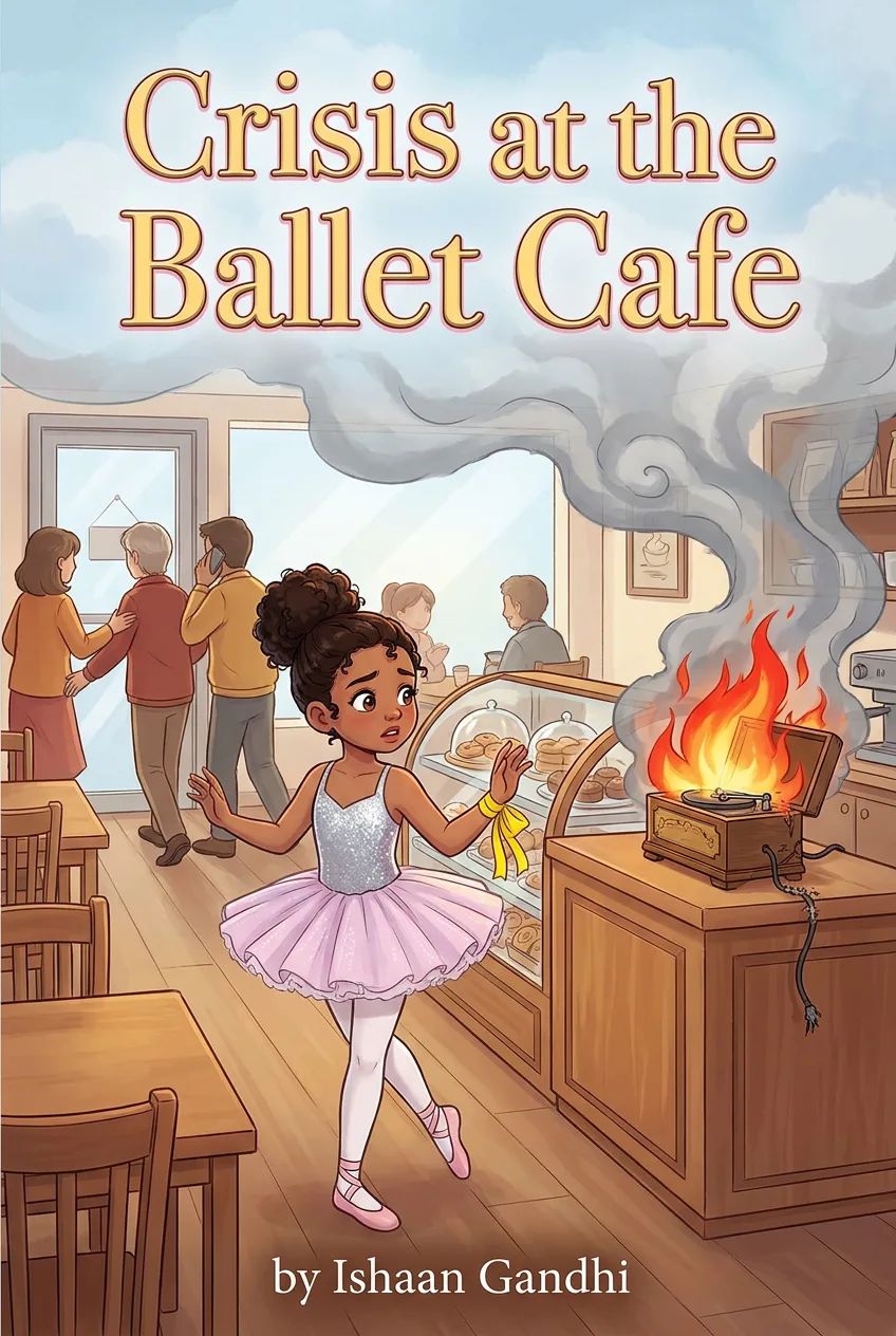 Cover of Crisis at the Ballet Cafe