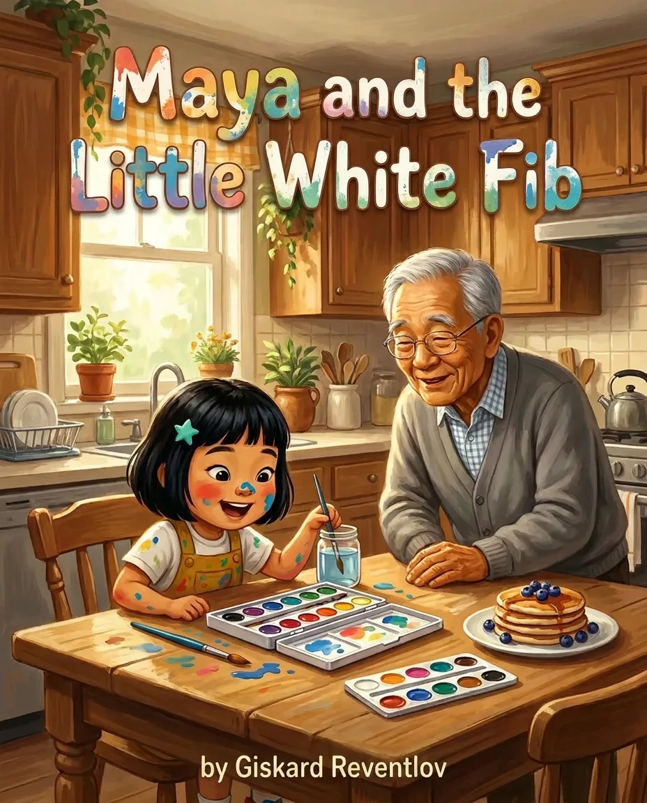 Cover of Maya and the Little White Fib