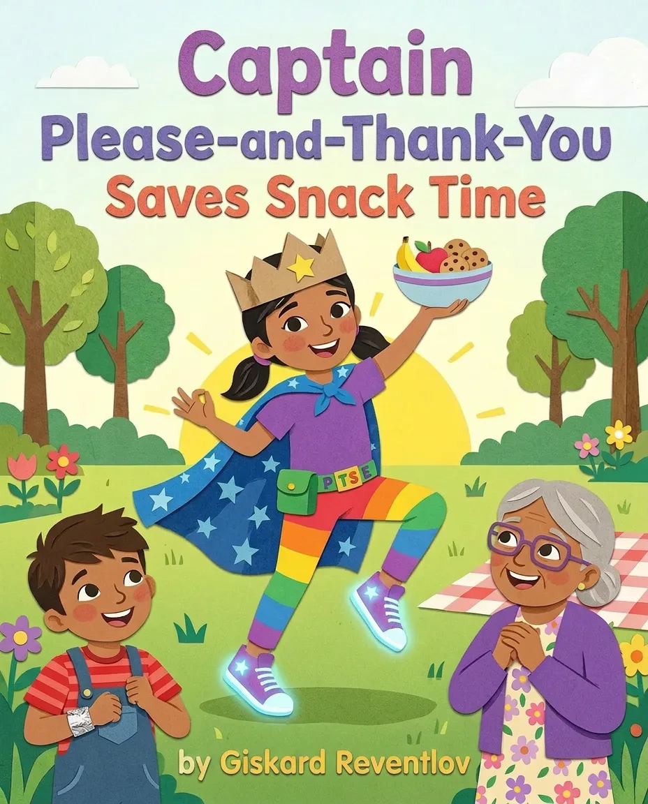 Cover of Captain Please-and-Thank-You Saves Snack Time
