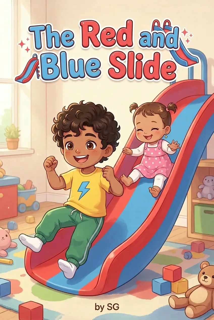 Cover of The Red and Blue Slide