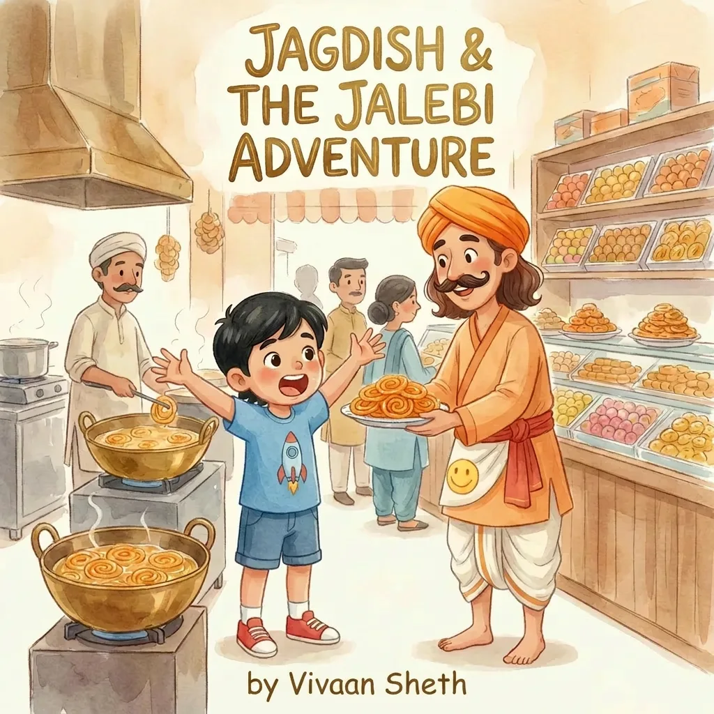 Cover of Jagdish and the Jalebi Man